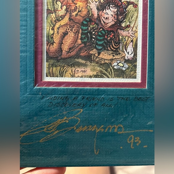 Jody Bergsma Print (1981) - Picture 2 of 2